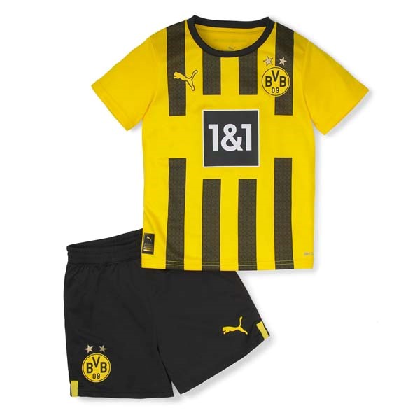 Camiseta Borussia Dortmund Primera equipo Niños 2022-23
